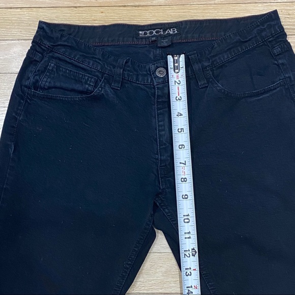 DDC Lab black denim jeans 30x27 - Picture 6 of 9